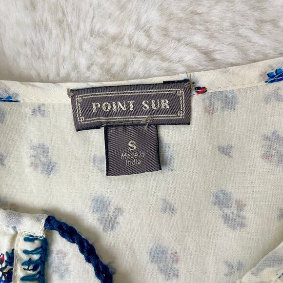 Point Sur Cotton Blouse - Picture 3 of 5